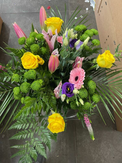 Sunny Meadow - Bright mix of flowers for any occasion. K Flowers in Tullamore suitable for any occasion -